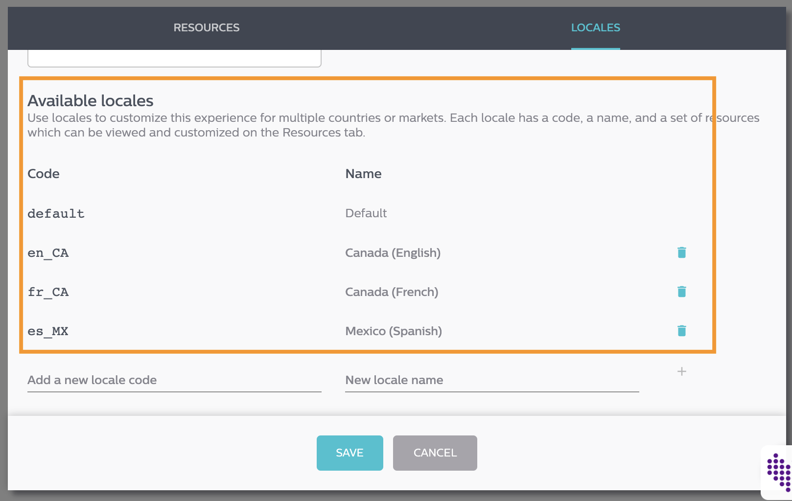 How do I implement for multi-locale languages using the Customization ...