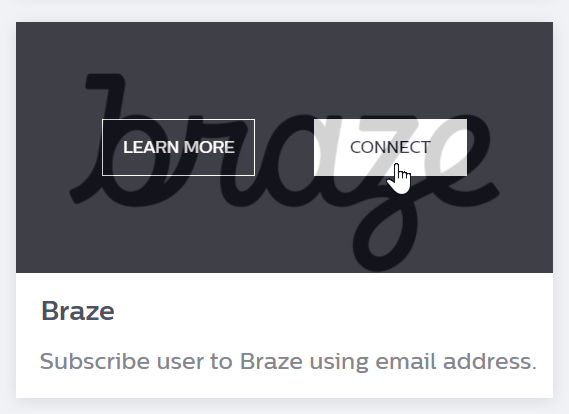 Braze Integration | Wyng